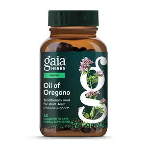 Gaia Herbs Oil of Oregano - Immune & Antioxidant Support Supplement - with Oregano Oil, Carvacrol & Thymol