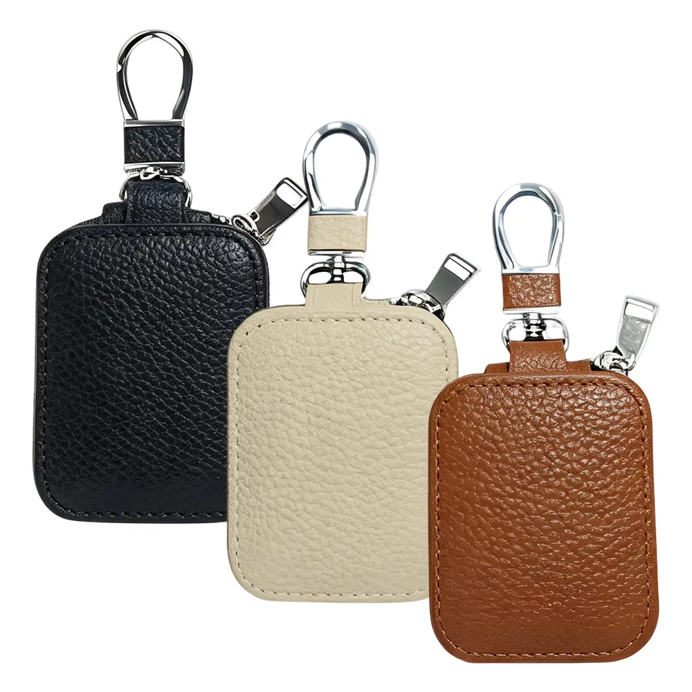 3Pcs Earbuds Cases, Earphone Case Holder, PU Leather Ear Buds Case Zipper Organizer Small for USB Cable, Wireless Wired Earphones - Home Improvement.