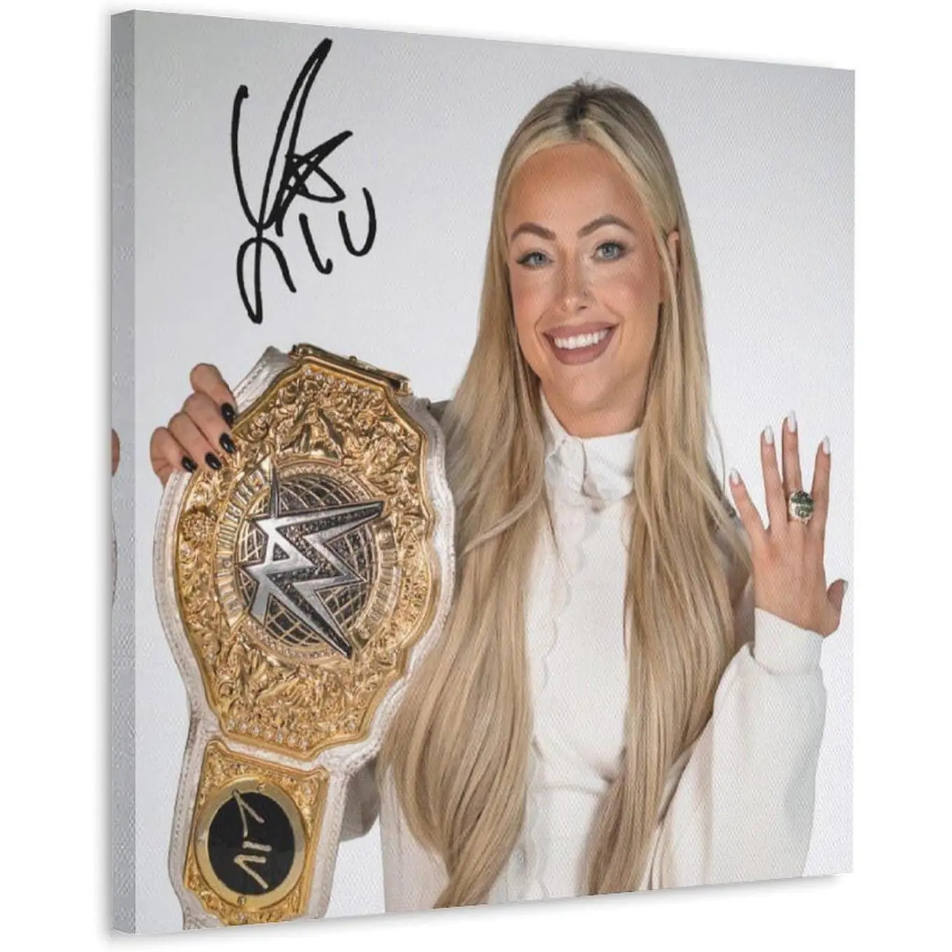 Liv Morgan Poster Professional Wrestler Wall Art Poster Room Aesthetics Canvas Print Home Decoration Painting;