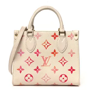 Pre-owned Louis Vuitton Leather Tote Bags Pre loved Empreinte Monogram Onthego BB Sunrise Aquarelle Molly 26030031 02