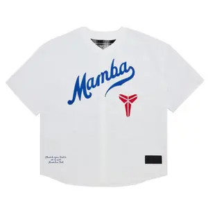 Nike x Kobe Bryant Baseball Jersey 'White/Game Royal'