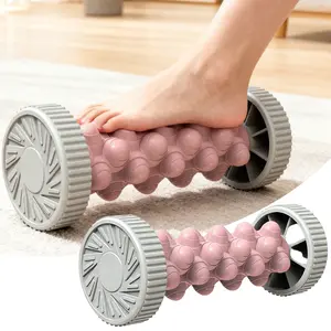 Foot sole relief massage roller, manual deep tissue foot massager, arch or heel, effectively relieves plantar fascia tension and muscle soreness
