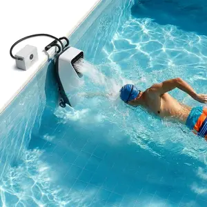 iGarden Swim Jet X PRO 10 Portable, 2-in-1 AI-Powered 1100GPM Counter-Current Machine with 6-Gear Adjustable Flow, No Installation, 10h Max Runtime, App Control for Any Pool Shapes, Training & Fun