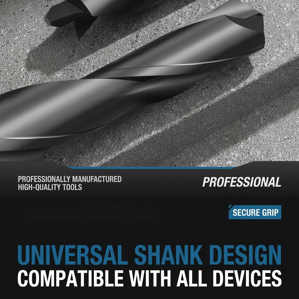 19 PCS Industrial Grade Premium HSS Twist Drill Bit Set, 1-10mm 0.5mm Increment Full Size High Precision Drill Bits for Metal Steel Wood, Professional Power Tool Kit with Storage Case