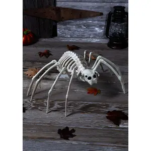 20" Spider Skeleton Decoration