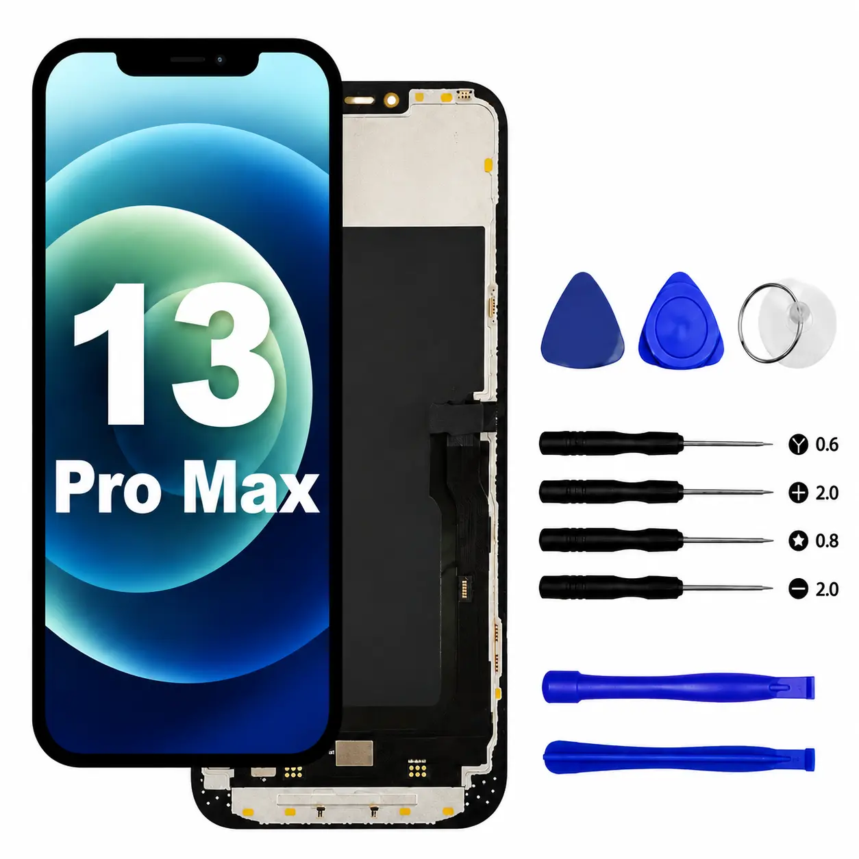 For iPhone 13 Pro Max LCD Display Touch Screen Replacement Digitizer Assembly AAA+ Tools