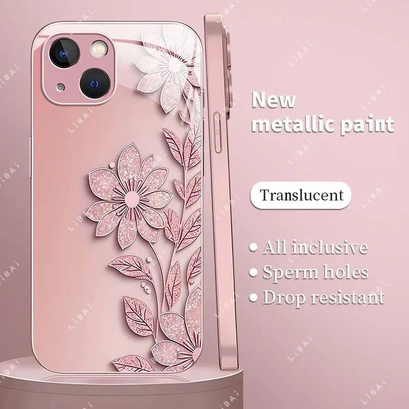 Metal Premium Phone Case for iPhone 14 Plus, Brand-New, Affordable Price, Multiple Colors, Drop-Proof, Fingerprint-Resistant, Model YM99