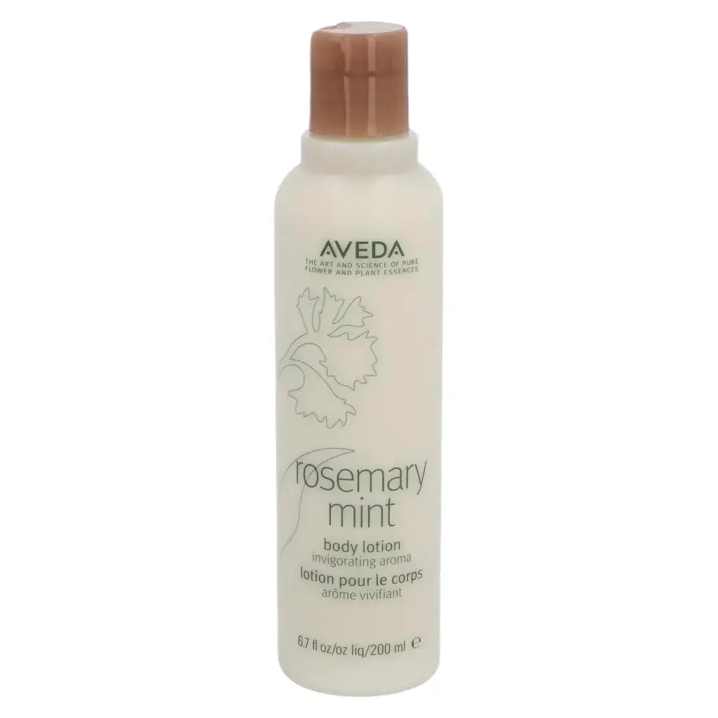 Aveda Rosemary Mint Hydrating Body Lotion - Plant-Based Moisturizer with Aloe Barbadensis Leaf, Refreshing Cooling Scent, Daily Moisture Nourishing for Soothing Skin, 6.7 oz