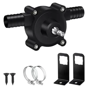 Portable Handheld Water Pump Set - DC Self-priming, No Battery Required, Compatible with Any Electric Drill, Easy Liquid Transfer, Centrifugal Pump