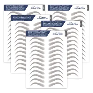 Value pack! Eyebrow Tattoo Stickers 5 Sheets.