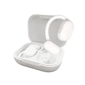 Wireless Ear Hanging Earphone, Wireless Earphone with Charging Case, Noise Cancelling Headphone for Android, iOS, Windows System