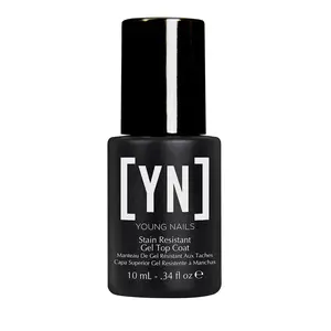 Young Nails Stain Resistant Top Coat Gel, 1/3oz