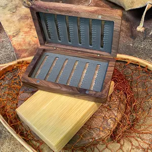 Handcrafted Wooden Fly Box