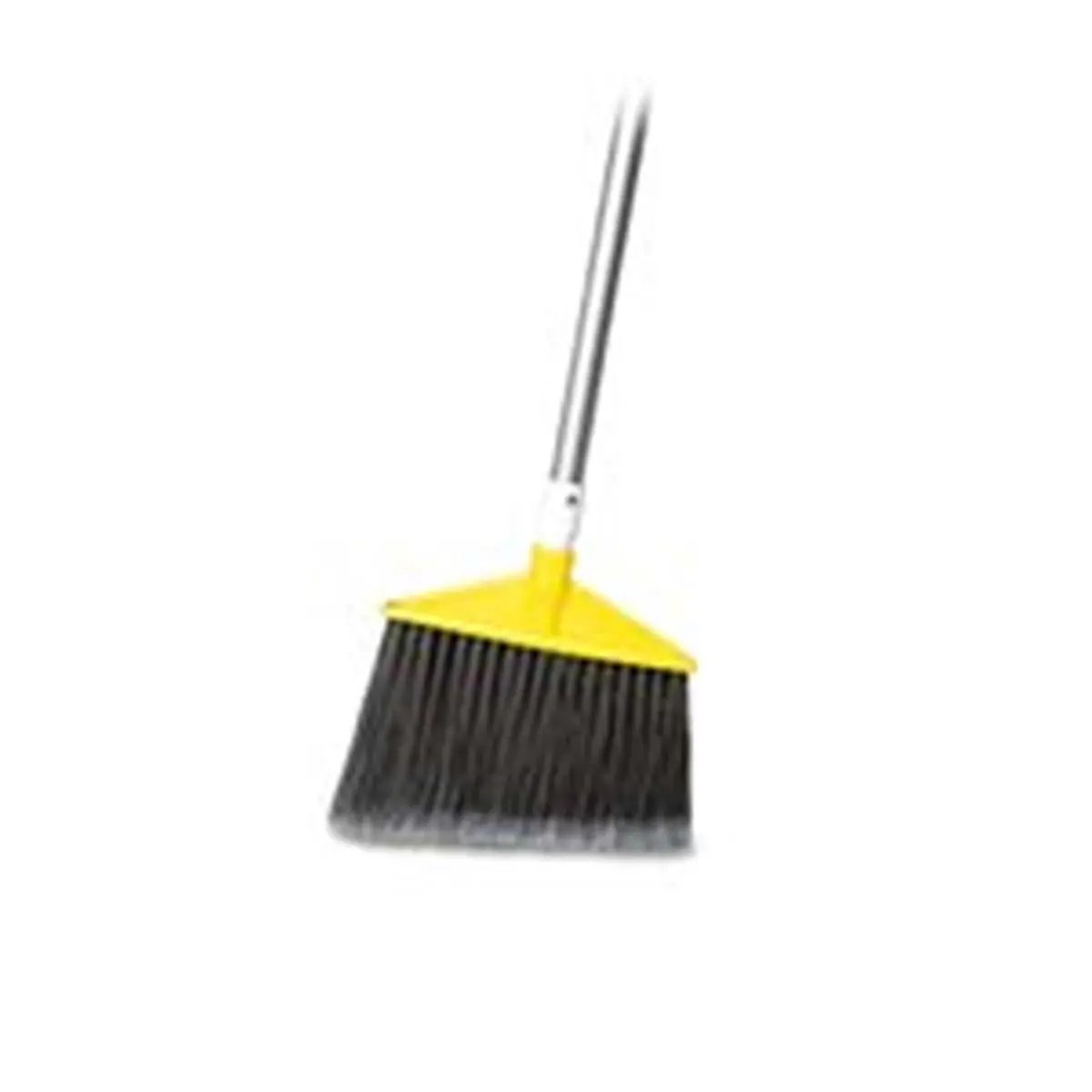 Pet Hair Removal Angle Broom - Regular Size - Stain Resistant Bristles - 10.50in Width - Gray - Pack of 2 - Cleaning Tool