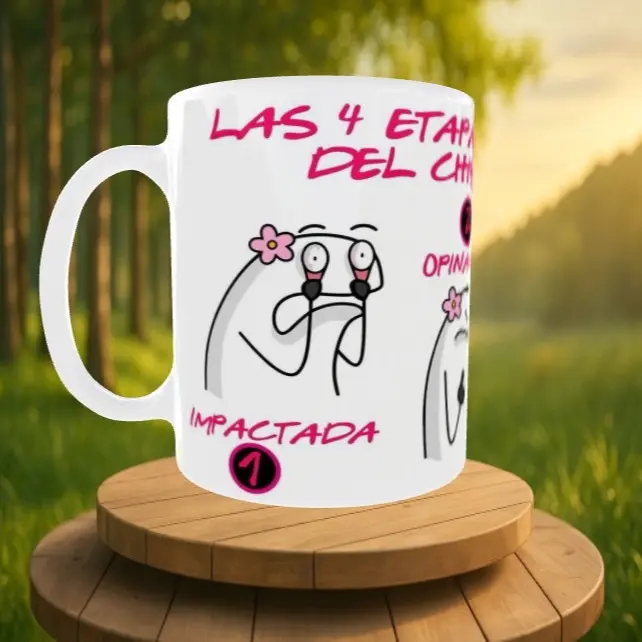 Las 4 etapas del chisme 11oz mug cup, 15oz mug & 20oz & Tumbler with Double Layer of Insulation for Cold or Hot Beverages - Ideal Gift for Valentine's Day - Flasks, Drinkware Couples Coffee Girlfriend Romantic Water Bottles Birthday Portable Washable