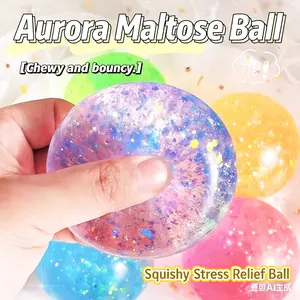 Bestselling Maltose-Style Squeeze Toy — Random Colors, Stress-Relief Ball, Anxiety-Relieving Gadget, Premium Stress-Relief Toy for Adults