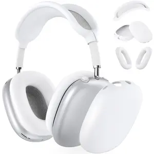 Apple AirPods Max Case, Tpu Headphone Cover, Silicone Protective Shell, Compatible with Apple AirPods Max, Durable Earbud Protector, Headphone Accessories