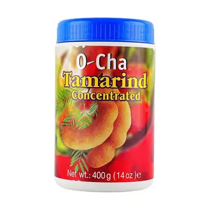 O-CHA Tamarind Concentrate 400g | Sweet & Sour Sauce for Curry, Dipping & Soups