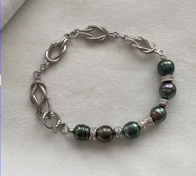 BR30008 Tahitian pearl bracelet