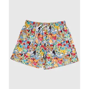 Sticker AOP Mesh Shorts