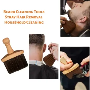 1 Pc Soft Durable Hair Brush Neck Face Duster Hairdressing Hair Cutting Cleaning Brush for Barber Salon Hairdressing Styling Tools Comb