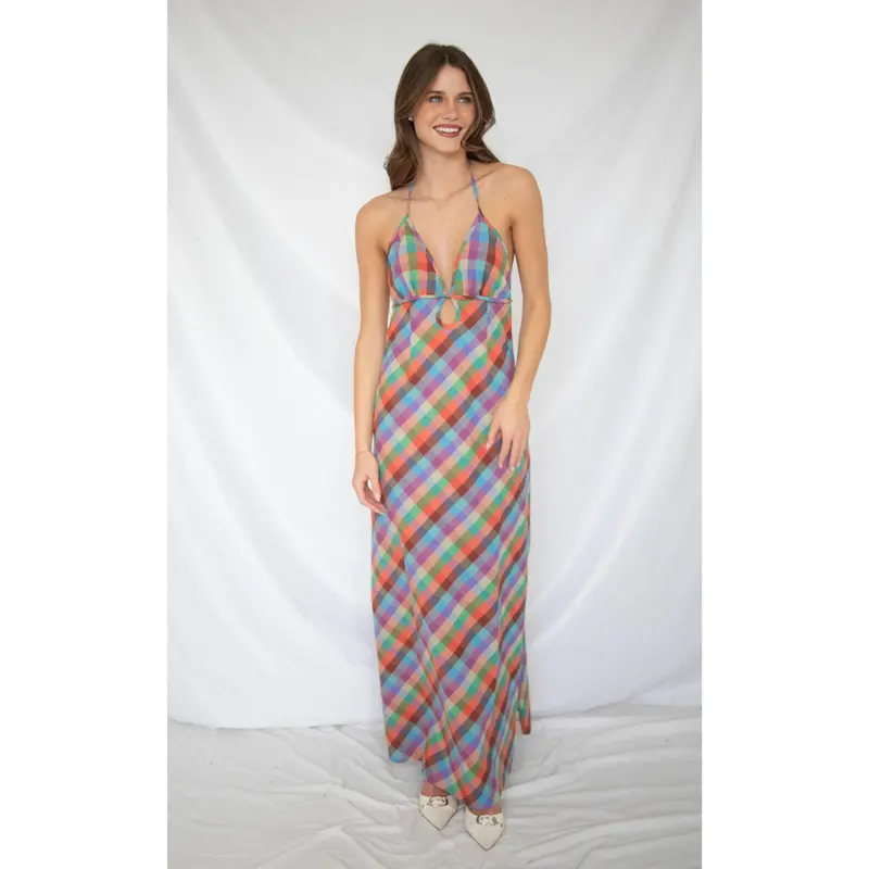 nightingale plaid midi dress fp Machine washable. FREE PEOPLE Nightingale Plaid Midi