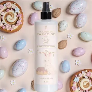 Polished Paradise Co CinnaBunny Room Spray 8 oz - Luxurious Easter Scented Air Freshener for Home Fragrance Mist Made in USA
