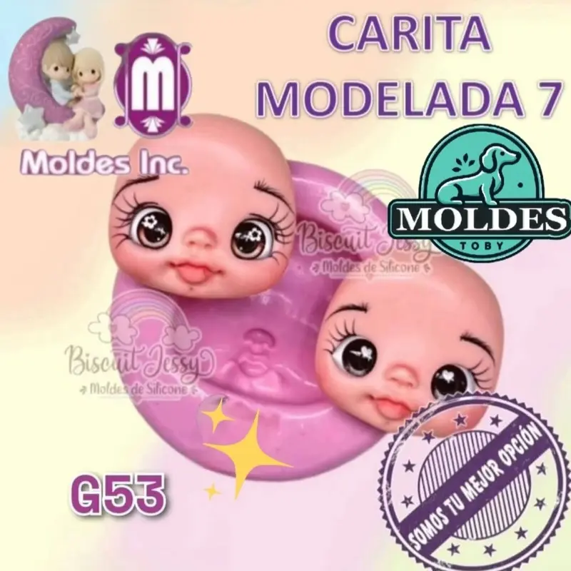 Molde de silicon modelo G53