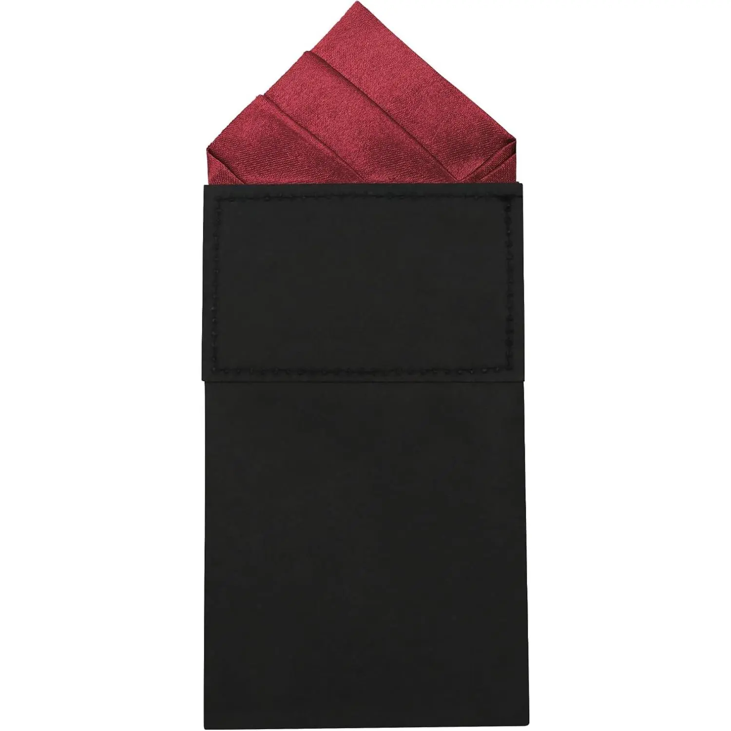 Mens Pre-Folded Pocket Squares on Card Pocket Handkerchief for Suit Accessories