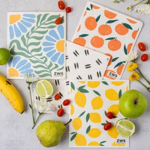 Swedish Dish Cloth - Zero Waste Kitchen Cleaning, Paper Towel Replacement