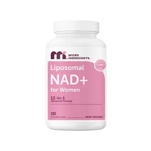 Micro Ingredients Liposomal NAD+ for Women Complex, 180 Veggie Capsules Micro Ingredients Liposomal NAD+ for Women Complex, 180 Veggie Capsules