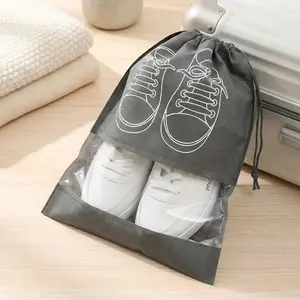 Durable Dust Proof Shoes Storage Bag Multi-Functional Shoes Organizer Portable Drawstring Shoe Packing Cubes for Travel