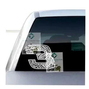 Dale Earnhardt Number 3 Tooled Decal Truck Sticker Vinyl