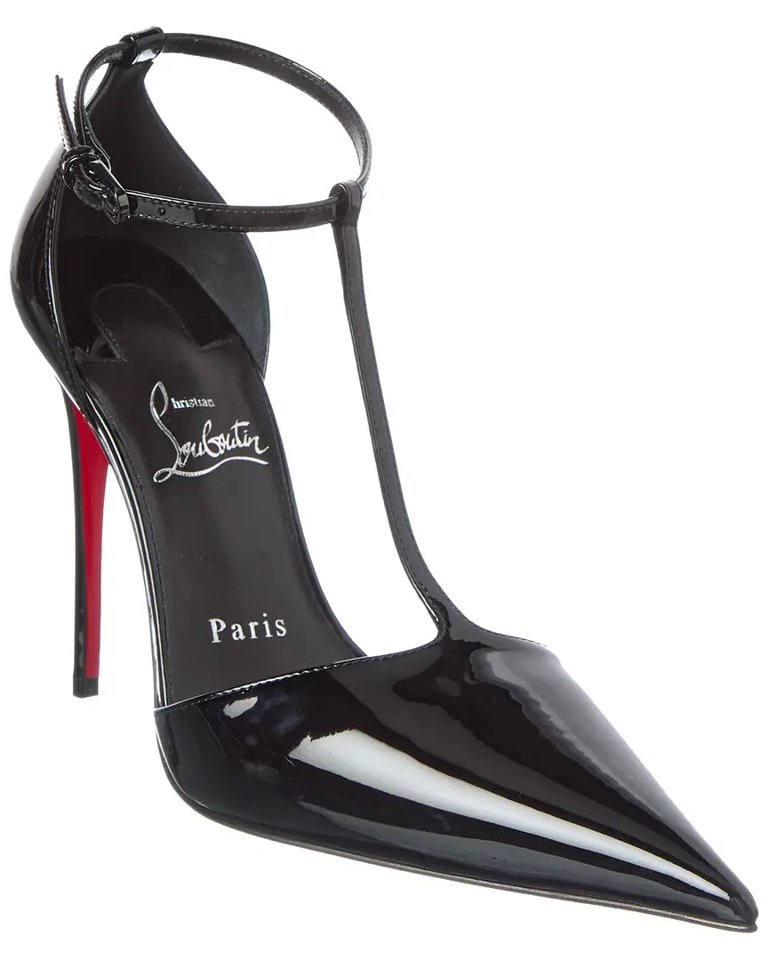Christian Louboutin Kate Max T-Strap 100 Patent Pump