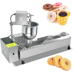 Kolice Commercial Donuts Making Machine/Dount machine/Frying Donuts Maker/Donuts Making Machine/Mini Donut Maker, timer control, auto counting, flipping, dropping