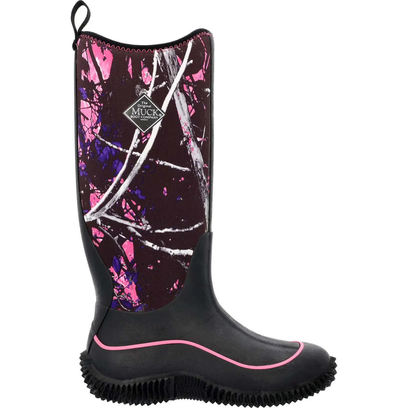 Women's Muddy Girl Hale Tall Boot Breathable Mesh Lining Pull tab for easy