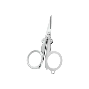 Zhang Xiao Quan Stainless Steel Folding Travel Scissors - Portable Mini Keychain Scissors for Crafts, Sewing, Office, Outdoor - Medium Size 666SS