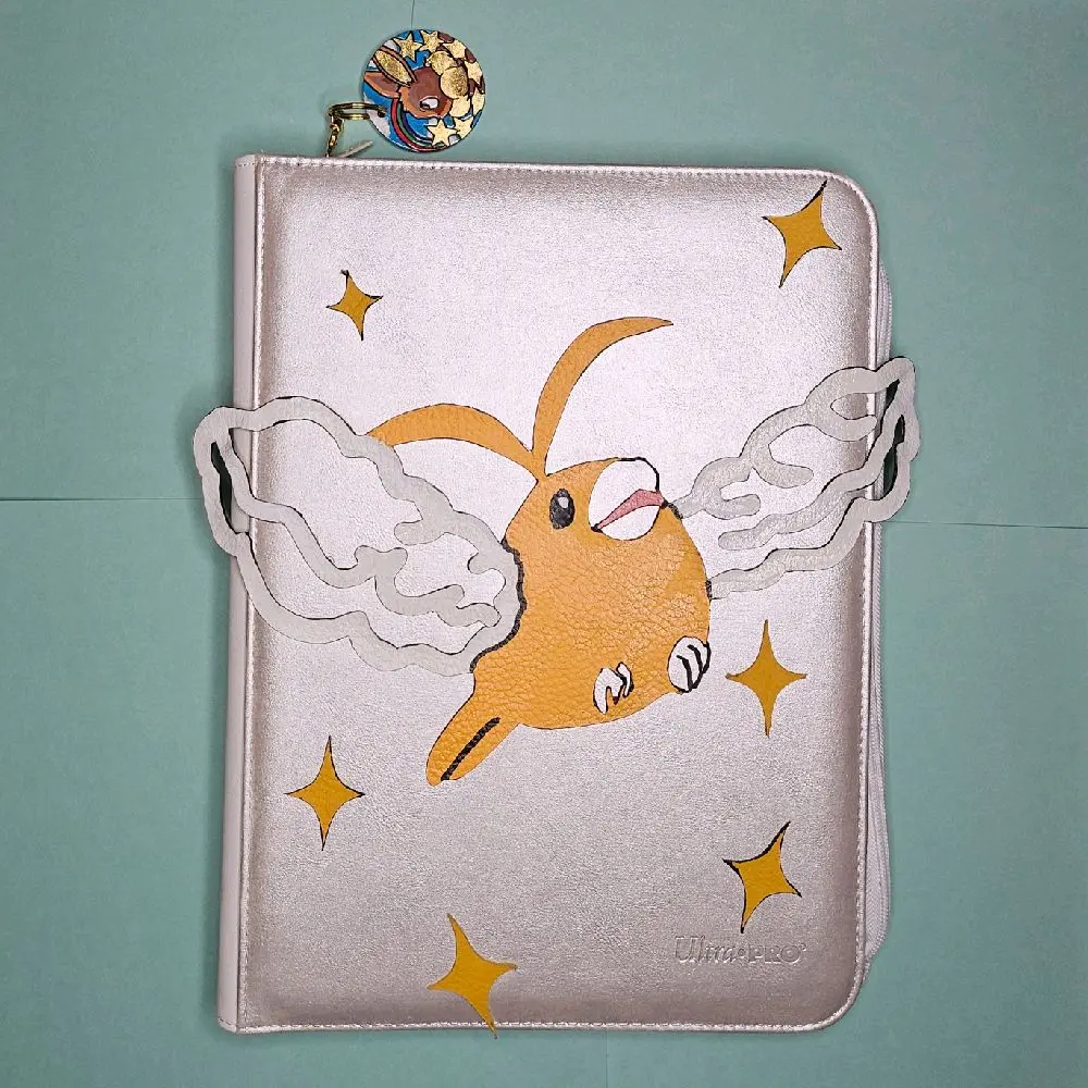 Swablu Pokémon Leather Ultra-Pro 9-Card Zipper Binder