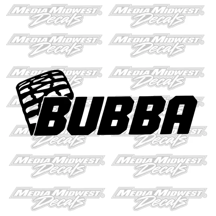 Bubba Wheel Vinyl Decal
