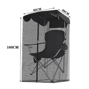 Outdoor Mosquito Net, High-Density Fine Mesh, Zipper Design, Waterproof & Sun-Proof Roof, Good Ventilation & Light Transmission, Easy Installation & Reusable