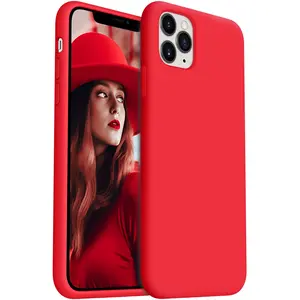 OTOFLY Compatible with iPhone 11, 11 Pro, 11 Pro Max Case, Silicone Cellphone Case, Screen Protector Cover, Shockproof, Slim Phone 11 Durable Protection Case, Smartphone Handheld Accessories Handle Wireless Protective