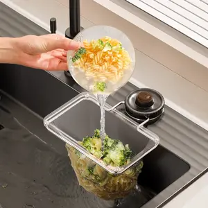Sink Strainer Basket Holder Suction Food Catcher,Filter 50Pcs,Drain Filter Mesh Rack, Kitchen Organizer, Space-Saving for RV, Apartment, Bathroom, Commercial Use or Vegetable Cleanup