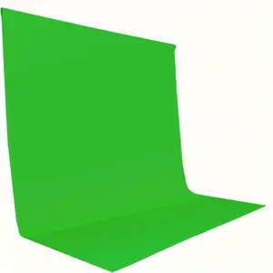 Green Screen Photography Cutout Cloth, Thickened Green Screen Background Cloth, Virtual Green Background Cloth for ID Photo Shooting, Photography Camera Accessories