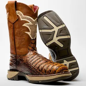 Honey  Leather Boots With 3D Lightweight Sole - Composite Toe