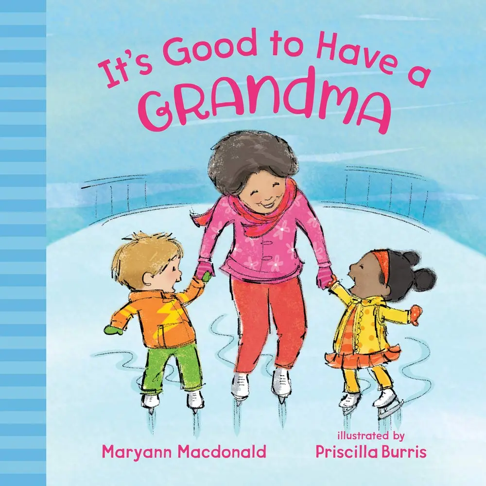 "Albert Whitman & Company English Children's Literature & Art Book 'It's Good to Have a Grandma' - Warm-Focused Read by Maryann MacDonald for Young Readers, Covering Grandma Bonding, Eating"