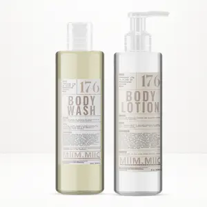 MIIM.MIIC No 176 Madagascar Citrus Musk Body Wash & Lotion Duo Set - Gentle Sulfate-Free Cleanse with Nourishing Plant Oils for 24-Hour Hydration