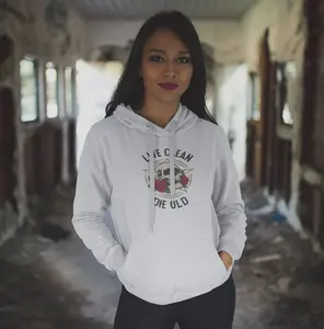 Live Clean, Die Old Hooded Sweatshirt - Narcotics Anonymous Clothing and Gifts - Recovery Hoodie