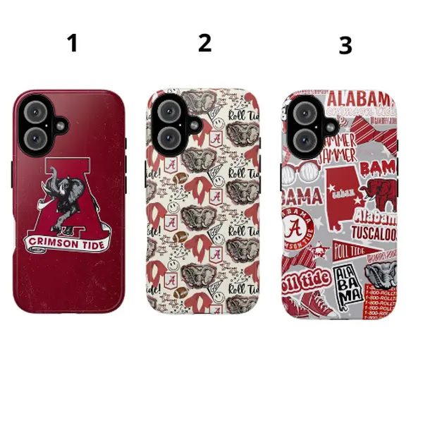 Alabama Crimson Tide Magsafe Phone Case: Protective Sports Team Merch