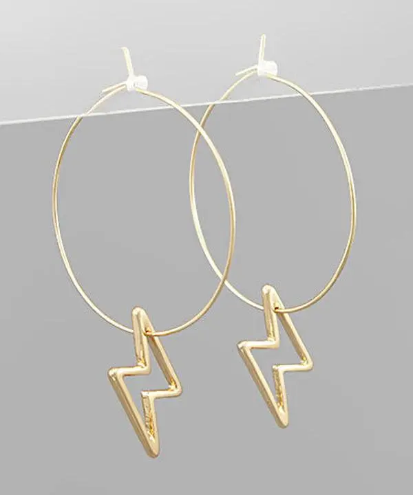 Lighting Hoop Dangle