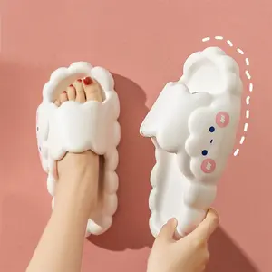 Women Slippers Summer Sandals EVA Thick Bottom Non-slip Sole Casual Beach Shoes Home Slippers